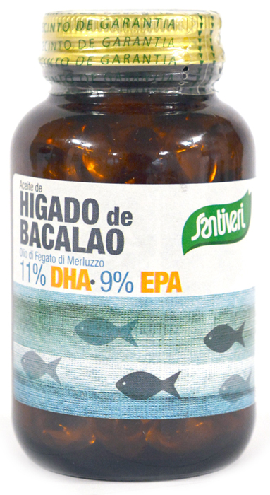 OLIO DI FEGATO DI MERLUZZO 120 PERLE FLACONE 84 G - Doctor Vinz