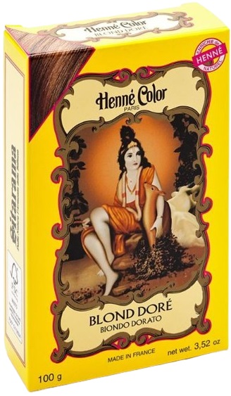 POLVERE HENNE BIONDO DORATO HENNE COLOR POLVERE VEGETALE COLORANTE RIFLESSANTE 100 G - Doctor Vinz