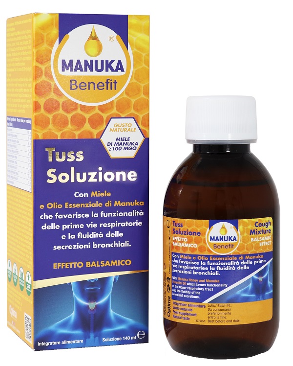 MANUKA BENEFIT TUSS SOLUZIONE 140 ML - Doctor Vinz