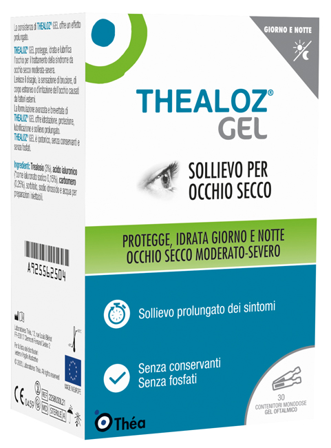 THEALOZ GEL OFTALMICO - 30 FLACONCINI MONODOSE 0,4 G - Doctor Vinz