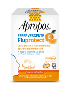 APROPOS FLUPROTECT EFFERVESCENTE C 20 COMPRESSE - Doctor Vinz
