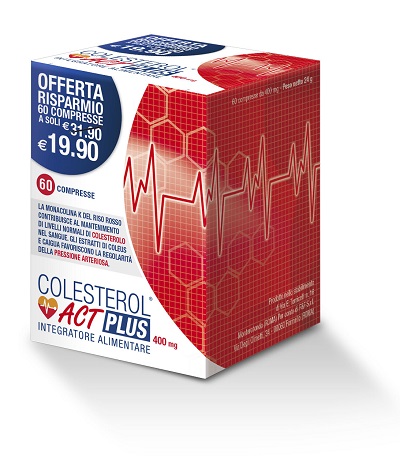 COLESTEROL ACT PLUS 60 COMPRESSE - Doctor Vinz