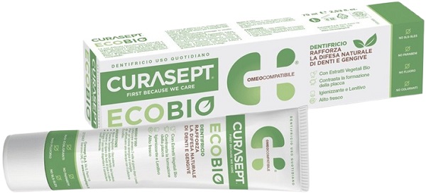 CURASEPT PHARMADENT ECOBIO DENTIFRICIO 75 ML - Doctor Vinz
