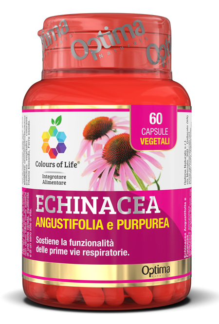 COLOURS OF LIFE ECHINACEA 60 CAPSULE VEGETALI 500 MG - Doctor Vinz