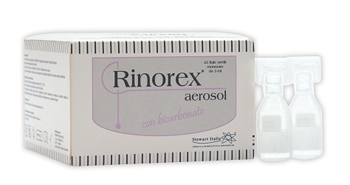 FIALA PER AEROSOL RINOREX BICARBONATO 3 ML 25 PEZZI - Doctor Vinz