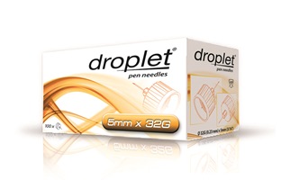 AGO PER PENNA DA INSULINA DROPLET 32 GAUGE 5 MM 100 PEZZI - Doctor Vinz