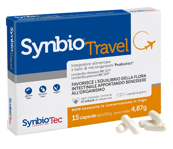 SYNBIOTRAVEL 15 CAPSULE ASTUCCIO 4,88 G - Doctor Vinz
