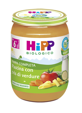 HIPP BIO HIPP BIO PAPPA PRONTA PAST TRIS DI VERDURE 190 G - Doctor Vinz