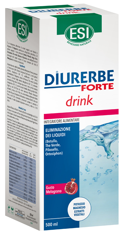 ESI DIURERBE FORTE DRINK MELOGRANO 500 ML - Doctor Vinz