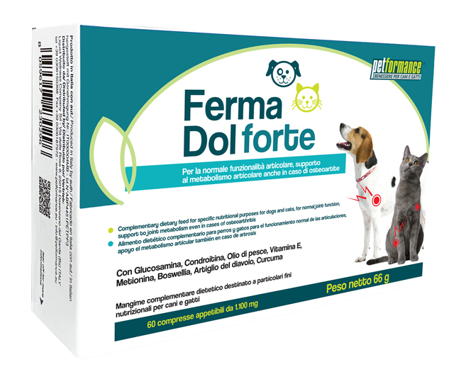 PETFORMANCE FERMA DOL FORTE 60 COMPRESSE - Doctor Vinz