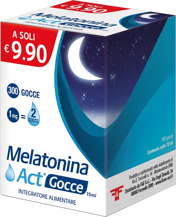MELATONINA ACT GOCCE 15 ML - Doctor Vinz