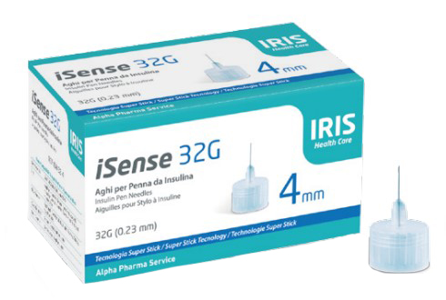 I SENSE AGO PER INSULINA GAUGE 32 4 MM 100 PEZZI - Doctor Vinz