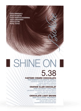 BIONIKE SHINE ON 5,38 CASTANO CHIARO CIOCCOLATO 125 ML - Doctor Vinz