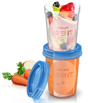 AVENT VASETTI VIA COPERCHIO 240 ML 5 PEZZI - Doctor Vinz