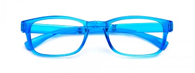 OCCHIALE DA LETTURA PREMONTATO TWINS SILVER POCKET BLU +3,0 - Doctor Vinz
