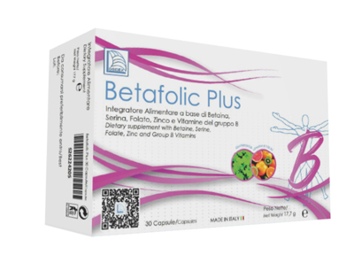 BETAFOLIC PLUS 30 CAPSULE ASTUCCIO 18,6 G - Doctor Vinz