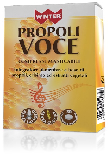 WINTER PROPOLI VOCE 30 COMPRESSE MASTICABILI - Doctor Vinz