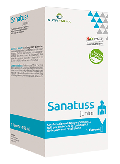 NUTRIFARMA SANATUSS JUNIOR 150 ML - Doctor Vinz