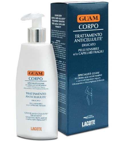 GUAM CREMA CORPO TRATTAMENTO ANTICELLULITE DELICATO PER PELLI SENSIBILI E O CAPILLARI FRAGILI 200 ML - Doctor Vinz