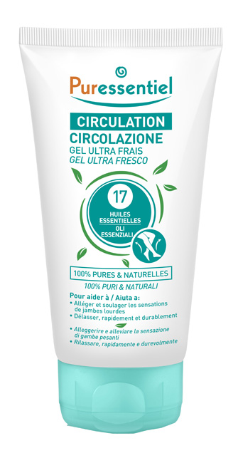 PURESSENTIEL GEL ULTRA FRESCO CIRCOLAZIONE 17 OLI ESSENZIALI 125 ML - Doctor Vinz