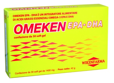 OMEKEN EPA/DHA 30 PERLE BLISTER 42 G - Doctor Vinz