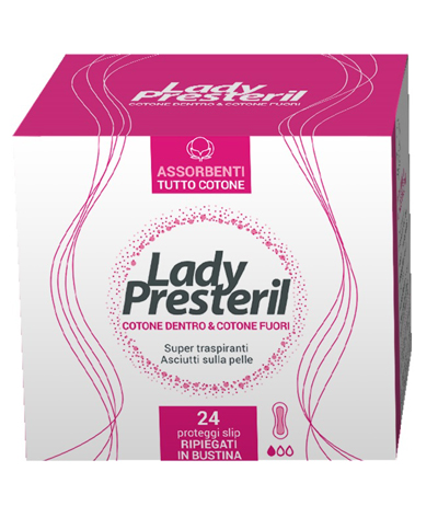 LADY PRESTERIL COTTON POWER PROTEGGI SLIP POCKET ANATOMICI RIPIEGATI PROMO 24 PEZZI - Doctor Vinz