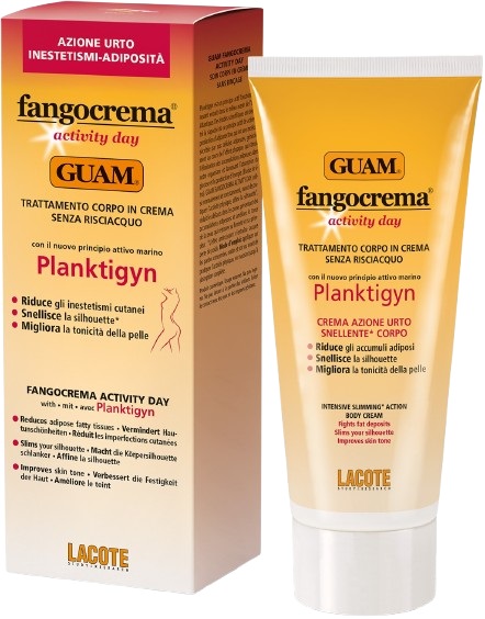 GUAM FANGOCREMA ACTIVITY DAY TRATTAMENTO CORPO CON PRINCIPIO ATTIVO PLANKTIGYN 200 ML - Doctor Vinz