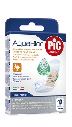 CEROTTO PIC AQUABLOC 25X72MM ANTIBATTERICO 10 PEZZI - Doctor Vinz