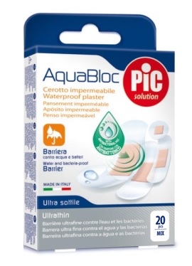 CEROTTO PIC AQUABLOC MIX ANTIBATTERICO 20 PEZZI - Doctor Vinz