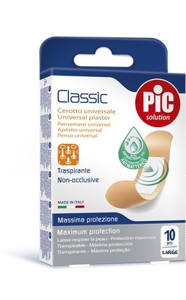 CEROTTO PIC CLASSIC 25X72 MM 10 ANTIBATTERICO 10 PEZZI - Doctor Vinz