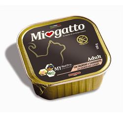 MIOGATTO ADULT SALMONE/GAMBERETTI GRAIN FREE 100 G - Doctor Vinz
