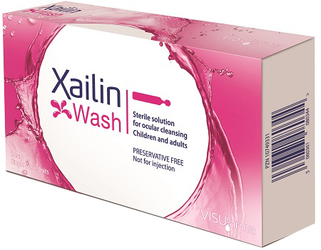 XAILIN WASH SOLUZIONE STERILE OCULARE 20 FLACONCINI 5 ML MONODOSE - Doctor Vinz