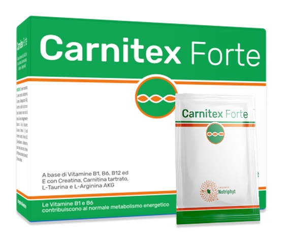 CARNITEX FORTE 20 BUSTINE 100 G - Doctor Vinz