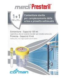 CONTENITORE URINA + PROVETTA MEDIPRESTERIL - Doctor Vinz