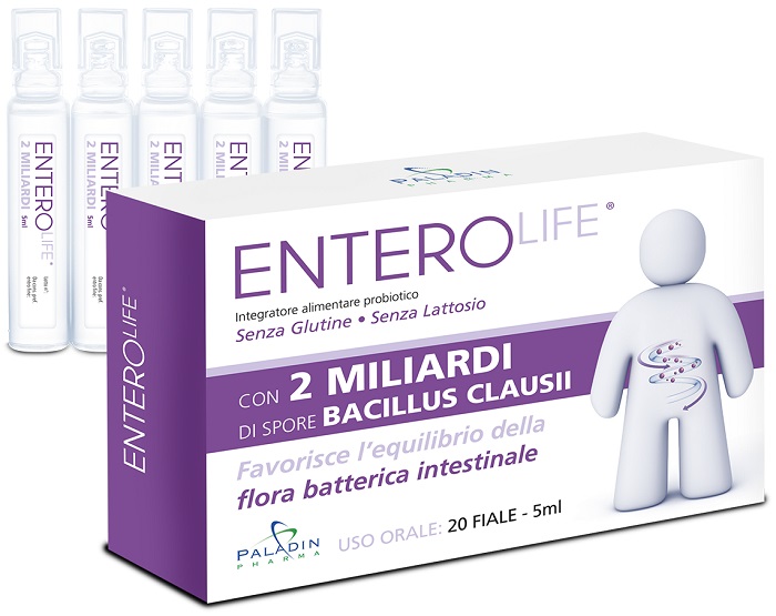 ENTEROLIFE 2 MILIARDI 20 FIALE DA 5 ML - Doctor Vinz