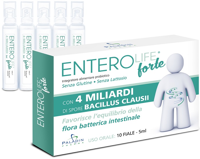 ENTEROLIFE FORTE 4 MILIARDI 10 FIALE DA 5 ML - Doctor Vinz