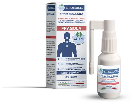 SIROMUCIL 3 AZIONI SPRAY GOLA FAST 15 ML - Doctor Vinz