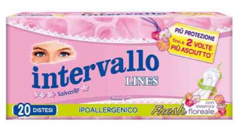 LINES INTERVALLO PROTEGGISLIP FRESH DISTESO 20 PEZZI - Doctor Vinz