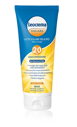 LEOCREMA SOLARE GOJY SPF20 200 ML - Doctor Vinz