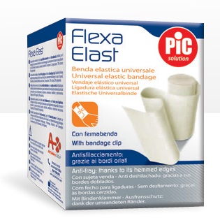 BENDA ELASTICA PIC BIANCA 12X4,5M FUSTELLA - Doctor Vinz