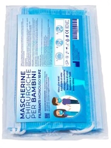 MASCHERINA CHIRURGICA BIMBO 10 PEZZI - Doctor Vinz