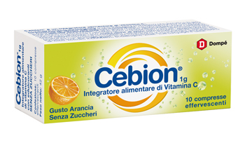 CEBION EFFERVESCENTE VIT C SENZA ZUCCHERO 10 COMPRESSE - Doctor Vinz
