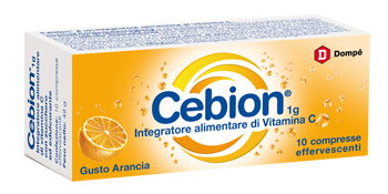 CEBION EFFERVESCENTI VITAMINA C ARANCIA 10 COMPRESSE - Doctor Vinz