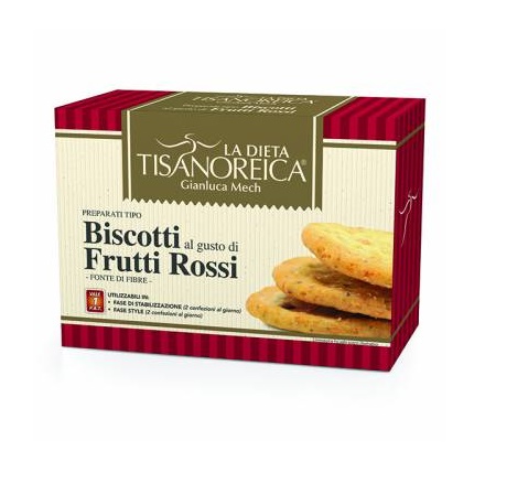 BISCOTTI FRUTTI ROSSI 20X7,5 G - Doctor Vinz