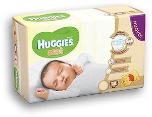 PANNOLINO HUGGIES EXTRA CARE BEBE' BASE 1 28 PEZZI - Doctor Vinz