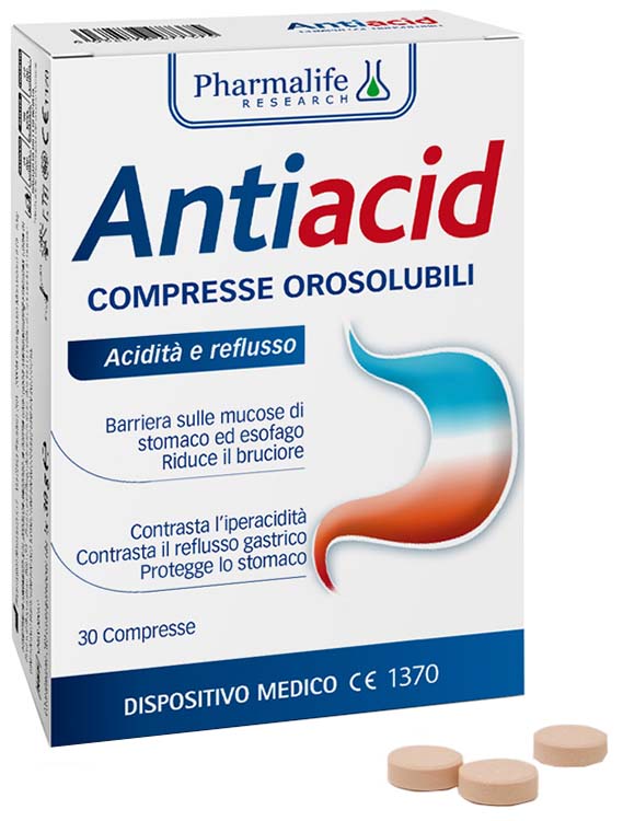 ANTIACID 30 COMPRESSE OROSOLUBILI - Doctor Vinz