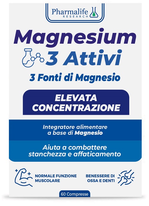 MAGNESIUM 3 ATTIVI 60 COMPRESSE - Doctor Vinz