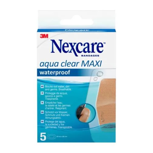 CEROTTO NEXCARE AQUA 360 60X89 MAXI 5 PEZZI - Doctor Vinz