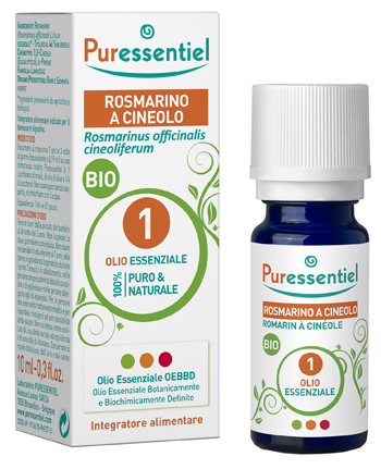 PURESSENTIEL ROSMARINO CINEOLO OLIO ESSENZIALE BIO 10 ML - Doctor Vinz