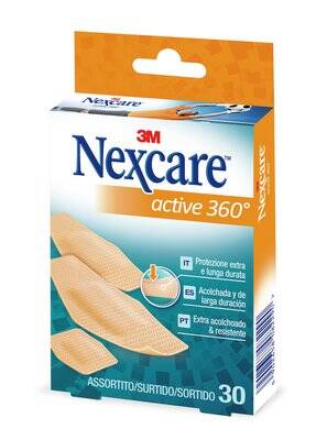 CEROTTO NEXCARE ACTIVE 360 GRADI 30PEZZI ASSORTITI - Doctor Vinz